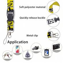 Animal Collection The Vertical Card Holder Horizontal Card Neck Strap Lanyards For Keys Keychain Badge Pass Hang Rope - Multicolor - View 7