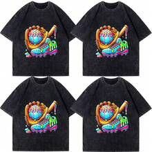 Respect The Drip Baseball Ice Cream Drip Sweet Swing Camiseta Deportiva Stuff Home Plate Ropa de Jugadores y Fans de Helado 5 Tallas Disponibles 4 Estaciones Universal Lavable Ropa Deportiva Casual Multiusos para Mujeres - Negro - Ver 2