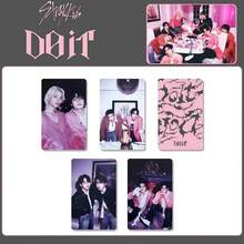 2025 "DO IT" Personliga fotokort för nya albummedlemmar – Högupplöst K-Pop minikortset, Perfekt julklapp, födelsedagspresent, Le E Know, Chang Bin, Fe Lix, Seung Min, I.N, Hyun Jin, - Multifärgad - Visa 20