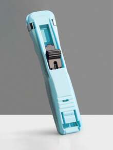 1 Color Clip Reader Convenient And Fast Needleless Stapler Binding Tool For Schools And Offices Reusable Easy To Organize Various Documents