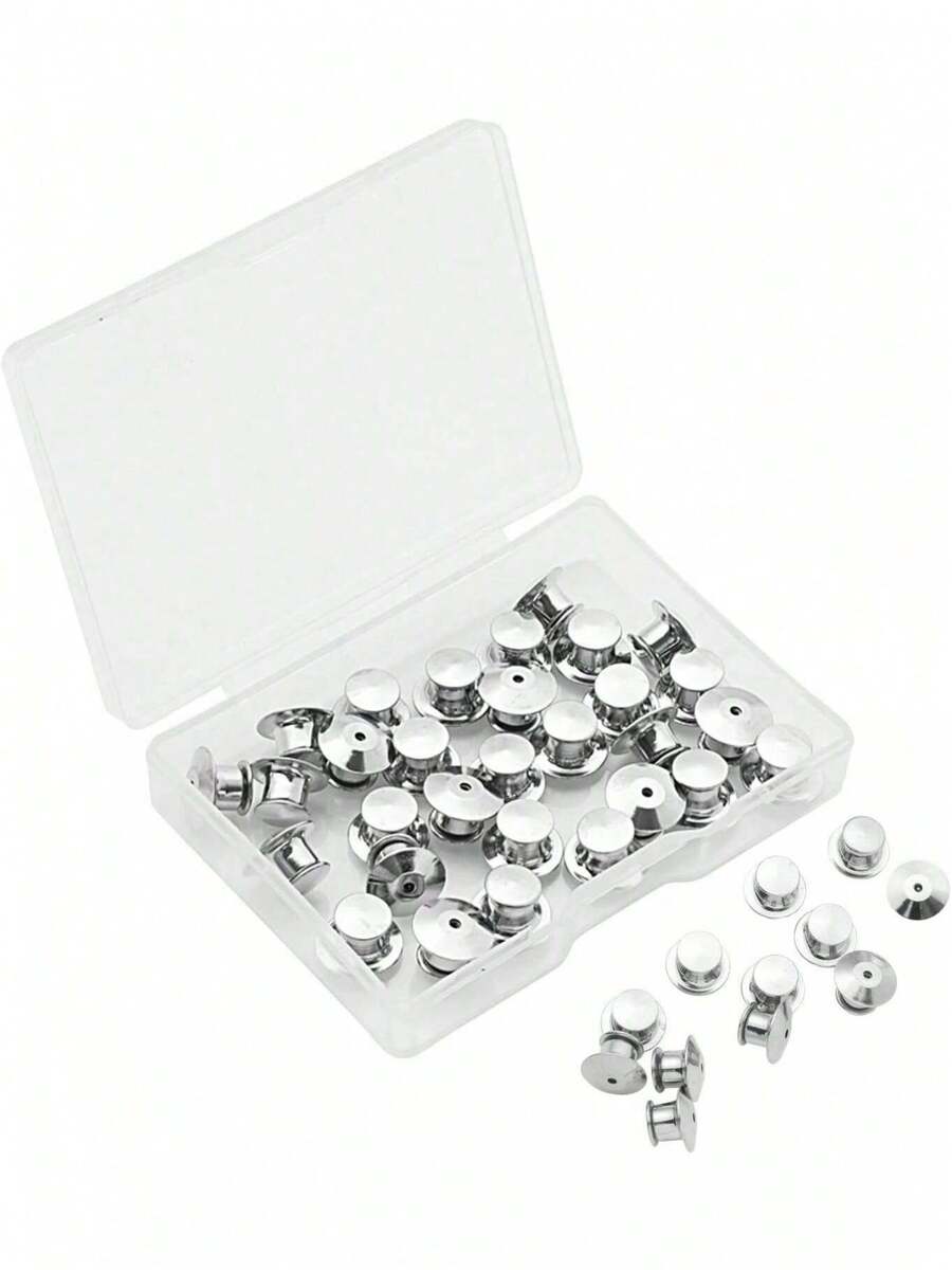 Pin Backs - Rose Gold - View 1