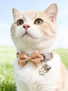 1 Pet Flower Collar Adjustable Neck Circumference Cat Collar Dog Collar Pet Accessories Pet Supplies - Multicolor - View 10