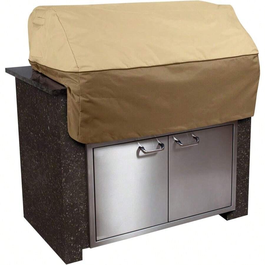 Classic Accessories Veranda Island BBQ Grill Top Cover Large - Guijarro - Ver 1