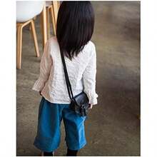 JUMISEE Girls Toddler Mini Shoulder Purse Crossbody Bag With TasselThe Essential Items For Accompanying Children's Growth - 黑色 - 查看 4