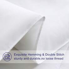 SIWEINING King Queen Size Quilted 3D Polyester Down Alternative Duvet Insert Microfiber Durable Bedding Comforter Luxury Hotel All-Seasons Quilt Corewith 4 Corner Tabs Machine Washable