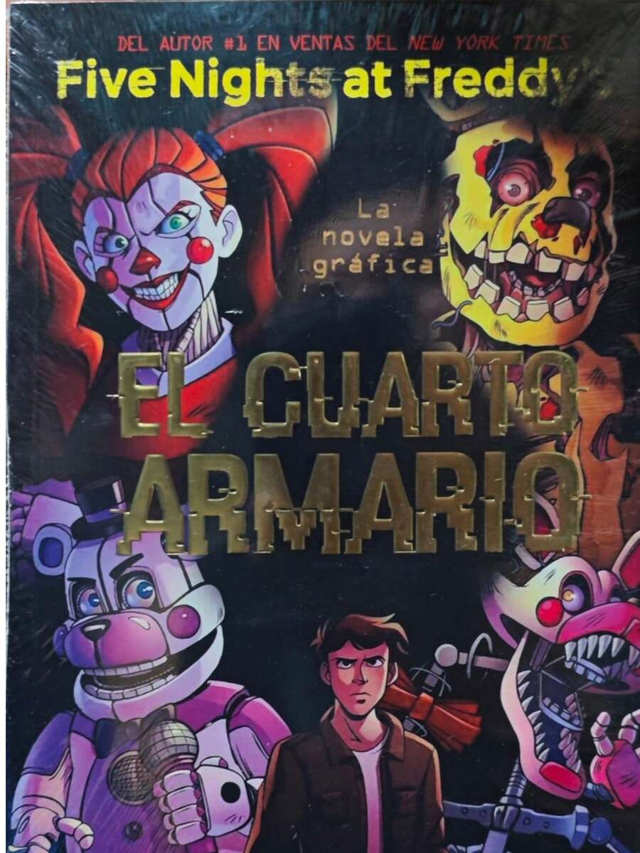 El cuarto armario ilustrado Five nights of Freddy - Libro único - Ver 1