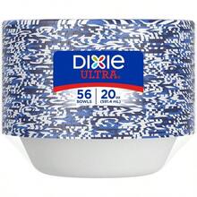 DIXIE ULTRA - Cuencos de papel 20 onzas 56 unidades índigo blanco - ndigoblanco - Ver 5
