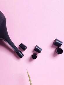2pairs High Heels Heel Tips Cover Anti-Slip Noise Reducing Protective Caps