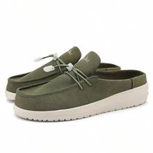 Women's Fashion Slip-On Loafers, Versatile New Style, EVA Soft Sole, Comfortable & Durable - Army Green - View 5