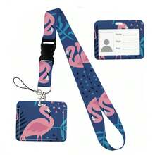 Animal Collection The Vertical Card Holder Horizontal Card Neck Strap Lanyards For Keys Keychain Badge Pass Hang Rope - Multicolor - View 160