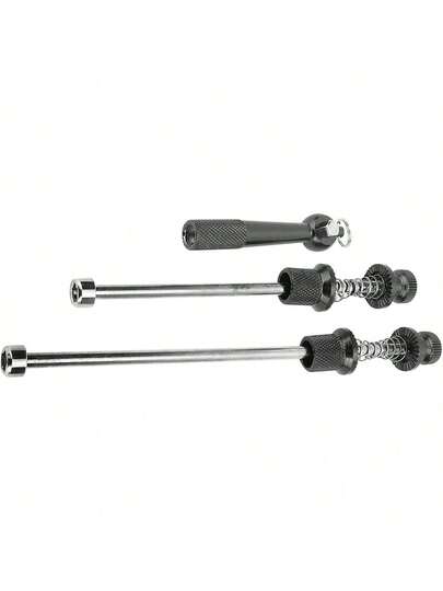 EstiloPinchos De LiberacióN RáPida Antirrobo Para Bicicleta De Carretera, AleacióN De Aluminio PortáTil, Ruedas De Bloqueo De , Color Rojo, 1 Par De De Silbato DeVersióN Mejorada