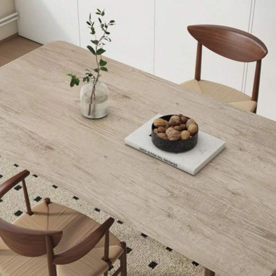VaryPaper - Papel de contacto rústico de madera clara para encimeras impermeable papel pintado de madera para despegar y pegar hojas laminadas de madera autoadhesivas removibles para gabinetes - Maderaclara - Ver 1