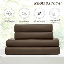 Brown Blackout Curtains 96 Inches Long,Soft Polyester Faux Silk Floor Length Pinch Pleats Panels Drapery For Bedroom, Living Room, Office, Hotel, 40" W X 96" L, Set Of 2, Dark Chocolate - Brown + 40"W X 96"L (Pack Of 2) - View 5