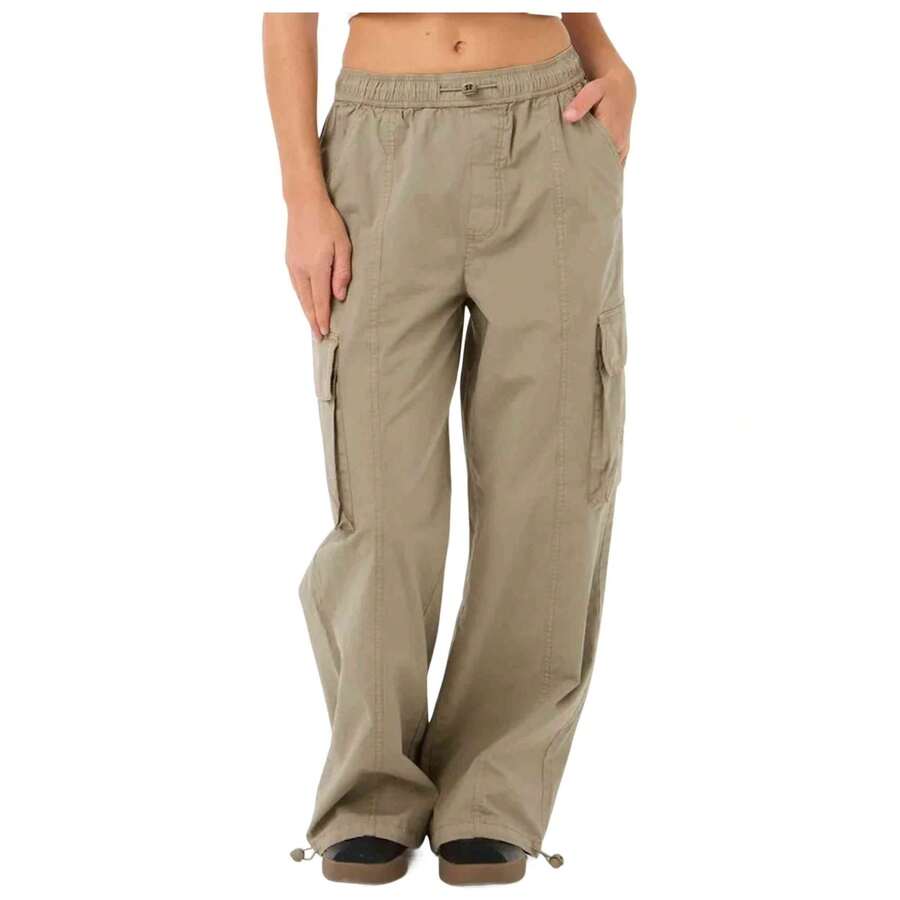 Rip Curl Pants 04EWPA-3396 For Women In Color Green - أخضر - مشاهدة 1