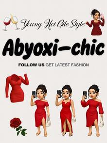 abyoxi 鼠尾草绿优雅不对称领口腰部手工褶皱缎面连衣裙，适合约会、生日派对、婚礼、返校舞会等场合，新款女装 - 綠色 - 查看 11