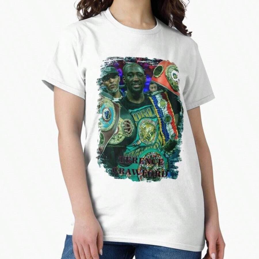 Terrance Crawford Classic T-Shirt - White - View 1