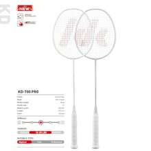 Juego de 2 Raquetas de bádminton Profesional con Eje de Grafito para Entrenamiento Deportes y Entretenimiento - como en la foto - Ver 7