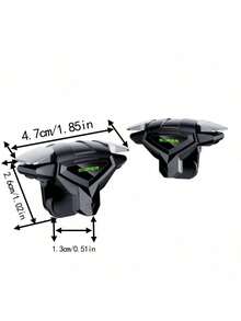 New DY03 Six Finger Mobile Game Controller Set (Triggers + Holder) For Mobile/Free Fire | One-Key Dual Control Ultra-Fast Shooting Gaming Accessories Fit Phone Android Phones Anti-Slip Silicone Pad No Loosen/Mis-Touch