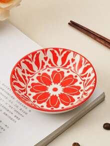 1pc Bohemian Ceramic Flavor Dish Dip Dish - Multicolor - View 18