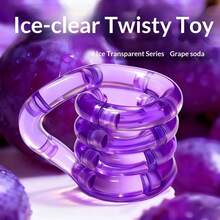 最新款 Tan-Gle 温度感应变色指尖玩具,ADHD 专注力训练减压挤压玩具 - 生日、节日、万圣节、圣诞节、游戏玩家、复活节的完美礼物 - 彩色 - 查看 20