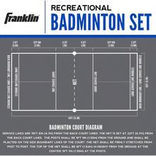 Franklin Sports Volleyball and Badminton Set - como en la foto - Ver 8