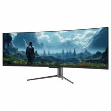 Titan Army C49SHC – 49-Inch Curved Gaming Monitor With HVA Panel And Smart Display Mode - EU C Type Plug(220-240V) - View 5