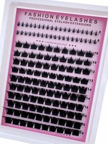 Spikes+300D+Lower Eyelashes Lash Clusters Long 6-18mm Lash Spikes Lower Eyelashes D/DD136pcs Eyelash Clusters Volume Individual Lashes DIY Spiky Lash Extension Manga Cluster Eyelash Extensions Mink Strips Lashes Thick