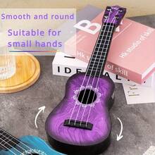 1pc Ukulele Guitar - Suitable For Beginners And Educational Use, Early Music Gift, Random Color Accessories