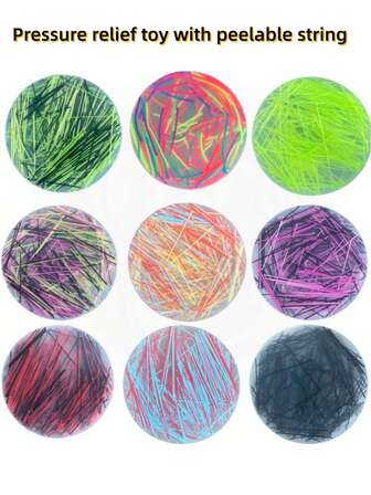 Nuevos juguetes de pelado redondos y rectangulares con cuerdas, que incluyen pinzas, spinners de dedos, juguetes de silicona, juegos de alivio del estrés y juguetes creativos para adolescentes. Juguetes de alivio del estrés para apretar a ritmo lento, adecuados para adolescentes. Nuevas cuentas de silicona para aliviar el estrés, cuerda redonda con pinzas.