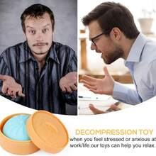 1/2/3 Pcs Squishable Food Stress Relief Toys: Colorful Mini Bread Squeeze Balls, Slow Rebound Anti-Stress Gadgets, Realistic Fake Bread Dough Balls, Stretchable Sensory Desktop Toys, Relieve Anxiety, Office Relaxation, Home Decor | Best Gift For Family And Friends - Multicolor - View 5