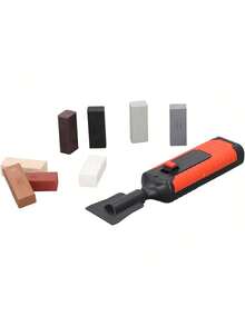 EstiloJuego De ReparacióN De Azulejos, Pluma De CalefaccióN EléCtrica, Bloque De Cera, Esponja, Brechas De Grietas, Herramientas De ReparacióN Para RestauracióN De PorcelanaVersióN Mejorada - 1 - Ver 9