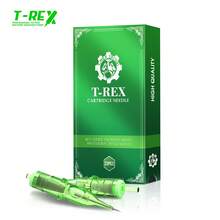 T-REX Tattoo Needle Cartridges 20pcs Disposable Silicone Professional Sterilized Safety Round Liner For Cartridge Machines Grips