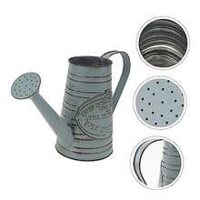 1pieza Vintage Iron Flower Bucket for Dried Flowers Nordic Decorative Vase for - Grisclaro - Ver 6