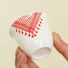 6/12pcs Ceramic Coffee Cups Set - Including Espresso Cups And Tea Cups, Ideal For Bedroom, Lounge, Afternoon Tea, Holiday Gifts, Ramadan Gifts, Saudi Arabia Cups - Multicolor - View 7