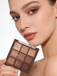 Bảng phấn mắt 9 màu Dasique, độ lên màu cao, lâu trôi, phù hợp cho lễ tốt nghiệp, tiệc sinh nhật, dễ sử dụng cho người mới bắt đầu, dễ tán, công thức thuần chay, không thử nghiệm trên động vật, không thể thiếu cho các dịp lễ, màu sắc quyến rũ của Rose Girl, quà Giáng sinh cho phái nữ, thương hiệu mỹ phẩm thời trang, thích hợp cho mùa tựu trường, đám cưới, mùa hè, ngày Valentine, kỳ nghỉ. - #11 Sô cô la Fudge - Xem 7