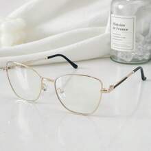 MELINDA FASHION Women's Metal Eyeglass Frames - Gold - View 6