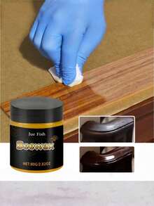 木材护理抛光蜂蜡，家具翻新增亮去污抛光护理蜡 - 1件裝 - 查看 3