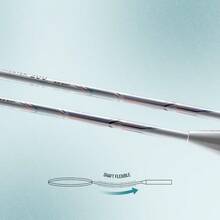 Hundred Powertek 200 Pro Badminton Racquet with Head Cover Strung Material: Aluminium For Intermediate Players Weight: 95 Grams Maximum String Tension - 18-20lbs - blanco - Ver 5