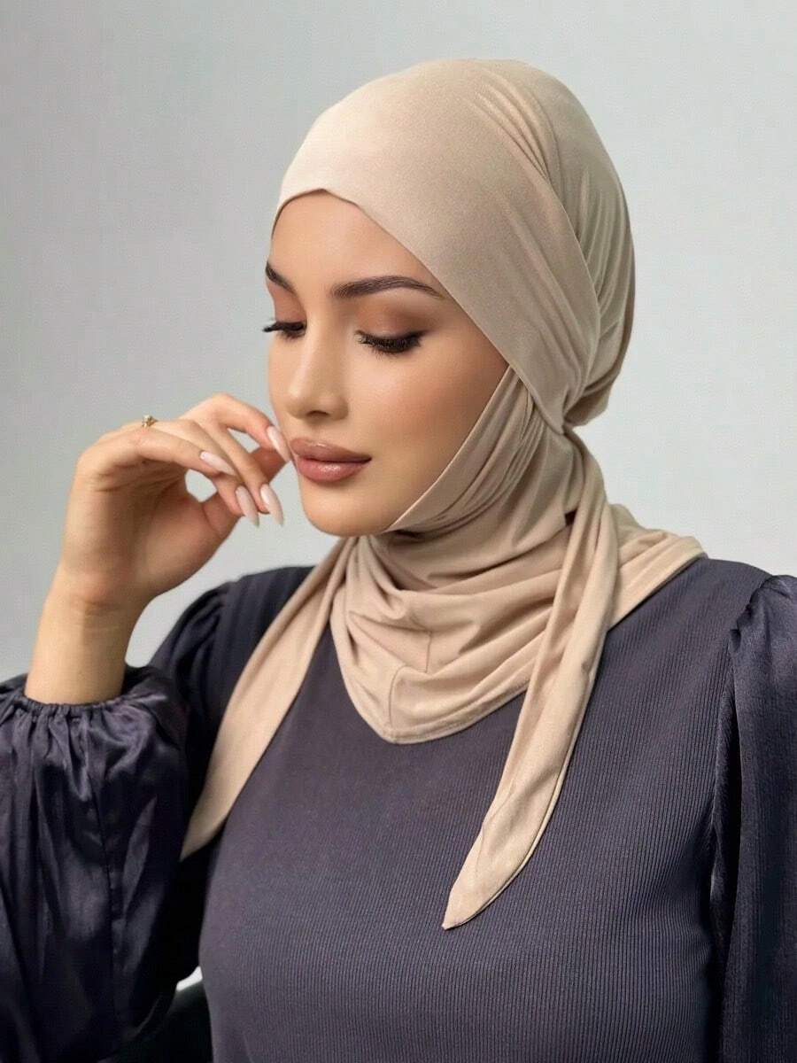 1 pieza Diadema con lazo para mujer, cómoda y antideslizante, transpirable y de gran elasticidad, hecha de tela de punto suave de modal, adecuada para vacaciones, uso diario, yoga, deportes y ejercicio