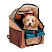 Dog Bicycle Basket, Pet Carrier Backpack, Dog Bicycle Basket Carrier - 橘色 - 查看 1
