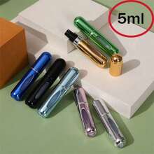 Refillable Perfume Portable Atomizer Bottle Refillable Perfume Spray, Travel Perfume (5ml, 1 Pack) - 彩色 - 查看 1