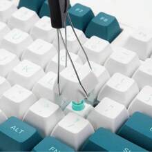 2-In-1 Mechanical Keyboard Keycap & Keyswitch Puller Tool - 2-in-1 Keycap Puller (Black) - View 7