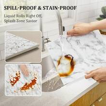 Viseeko - Estante y forro de cajón para clóset de cocina 12 x 10 pies revestimiento de gabinete no calcomanía para estantes estante de papel de agarre fuerte antideslizante impermeable fácil de - Blanco - Ver 3