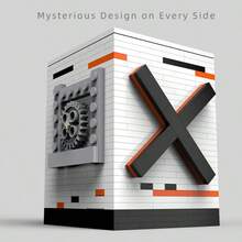 积木拼图盒玩具存钱罐，儿童互动学习玩具，塑料积木 - 拼圖盒 - 查看 6