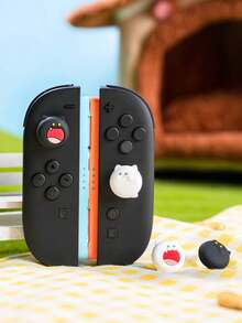 GeekShare 4pcs Bobo Cat Button Cover Compatible With Switch 2 - Multicolor - View 8