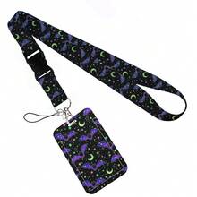 Animal Collection The Vertical Card Holder Horizontal Card Neck Strap Lanyards For Keys Keychain Badge Pass Hang Rope - Multicolor - View 97