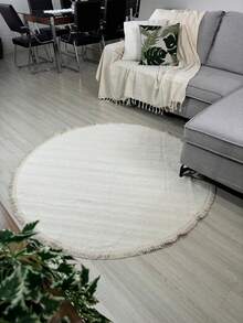 Round Rug, 100% Cotton, Very Soft! Machine Washable. - Venice nguyên sơ - Xem 7