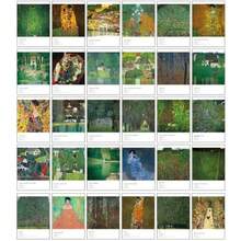 Beautiful Art Postcards set of 30 Gustav Klimt Post card variety pack Famous Painting Scenery4 x 6 Inches - Gustav Klimt - Ver 1