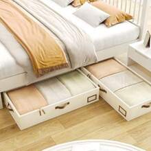 Caja grande para debajo de la cama 2 unidades - blanco - Ver 6