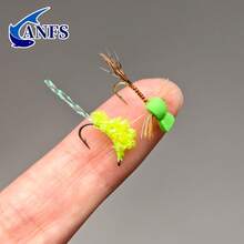4/8 Pcs Fly Mayfly Lure Fly Baits Fly Fishing For Trout Salmon Bass Catfish - Multicolor - View 9